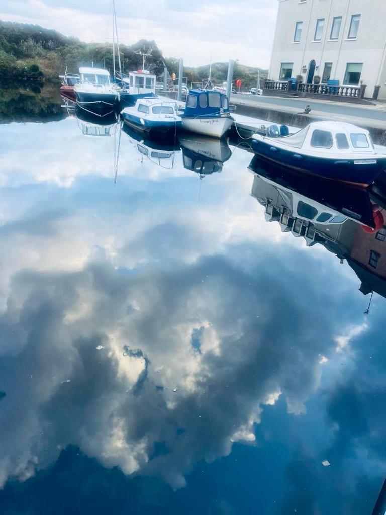 The Old Boathouse At Bunbeg Harbour Daire Dış mekan fotoğraf